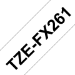 Brother TZE-FX261 DirectLabel black on white Laminat 36mm x 8m for Brother P-Touch TZ 3.5-36mm/HSE/6-36mm