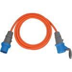 Brennenstuhl 1167650605 power extension 5 m 2 AC outlet(s) Outdoor Orange