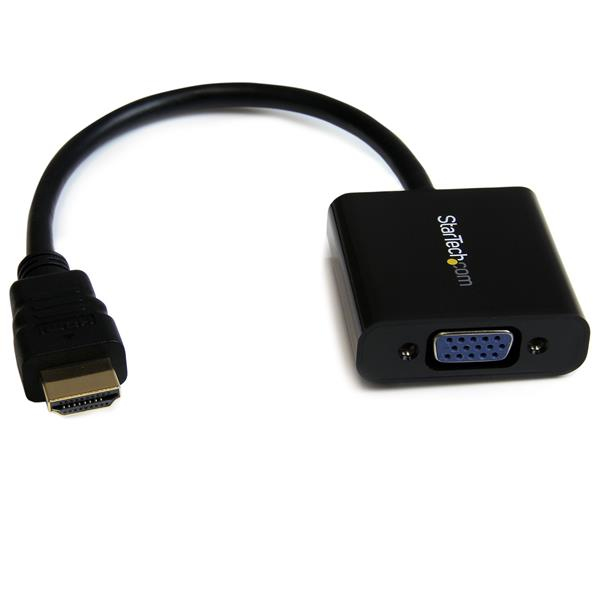 Image of StarTech.com HDMI to VGA Adapter Converter for Desktop PC / Laptop...