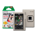 Fujifilm Instax Mini LiPlay Plus Hybrid Instant Camera - Beige - Camera + 20 Shot Pack