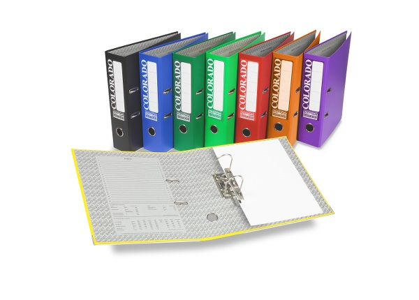 Rexel Colorado A4 Lever Arch File Black (10)