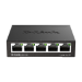 D-Link DGS-105 Unmanaged L2 Gigabit Ethernet (10/100/1000) Black