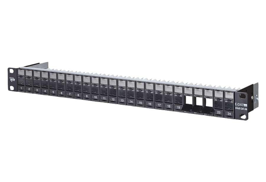 METZ CONNECT 130920-BK-E patch panel 1U
