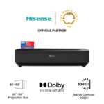 Hisense PL2TUK data projector Ultra short throw projector 2700 ANSI lumens DLP UHD 4K (3840x2160) 3D Black