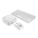 HP Chromebox CB1-010 Intel® Celeron® 2955U 2 GB DDR3L-SDRAM 16 GB SSD ChromeOS USFF Mini PC White