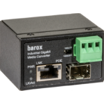 Barox PC-PMC101-GME network media converter 1000 Mbit/s Black