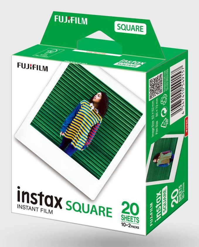 Fujifilm instax SQUARE Film instant picture film 20 pc(s) 86 x 54 mm