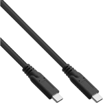 InLine USB 3.2 Gen.1x2 Cable, USB-C male/male, black, 5m