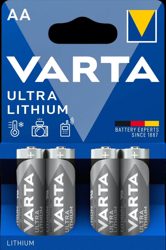 EU Product - Ultra Lithium AA battery, 4-pack thumbnail