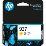 HP #937 Yellow Ink 4S6W4NA