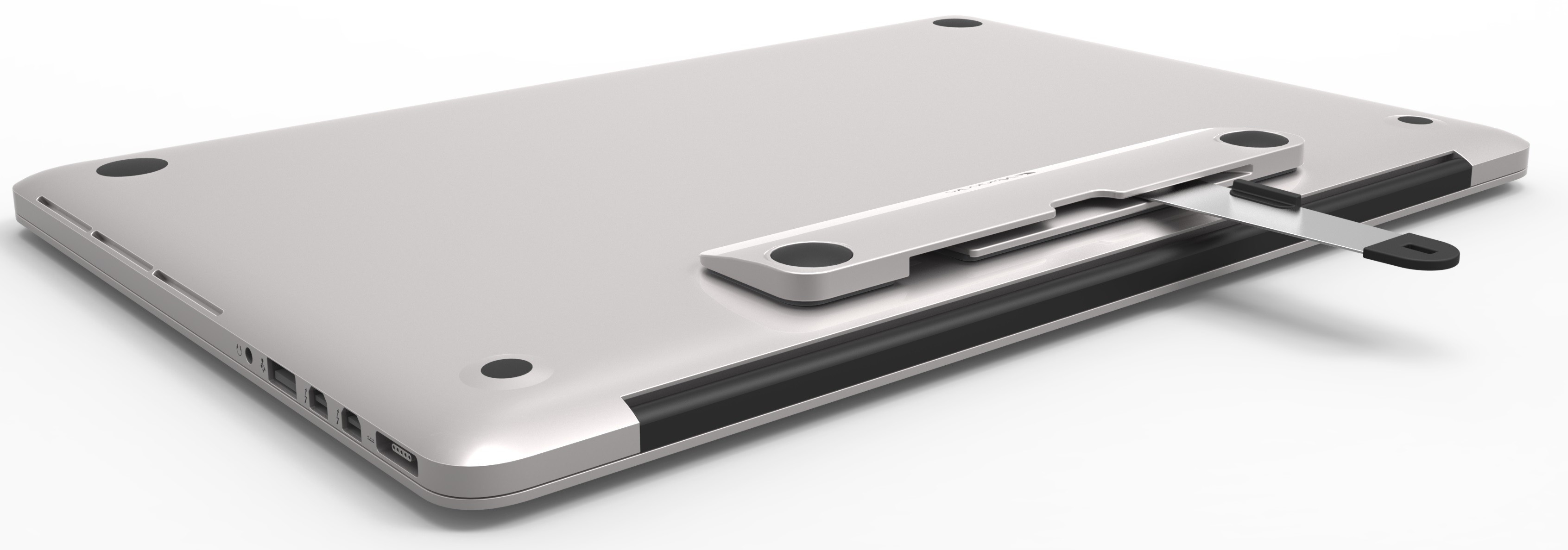 Image of Compulocks Blade Universal Lock Slot Adapter Silver