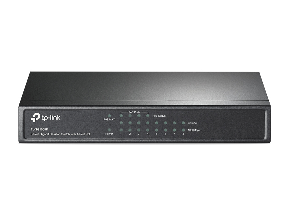 Image of TP-Link TL-SG1008P network switch Unmanaged Gigabit Ethernet...