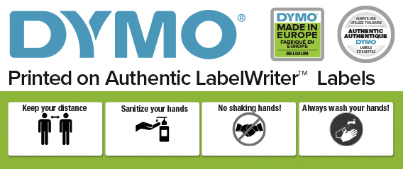 Dymo 99019 LabelWriter Lever Arch File Labels 190mm x 59mm (Pack of 110) S0722480
