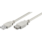 Microconnect USBAAF2 USB cable USB 2.0 1.8 m USB A Grey
