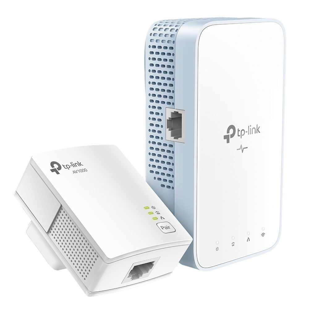TP-Link TL-WPA7517 KIT PowerLine-nätverksadapter 1000 Mbit/s Nätverksansluten (Ethernet) Wi-Fi Vit