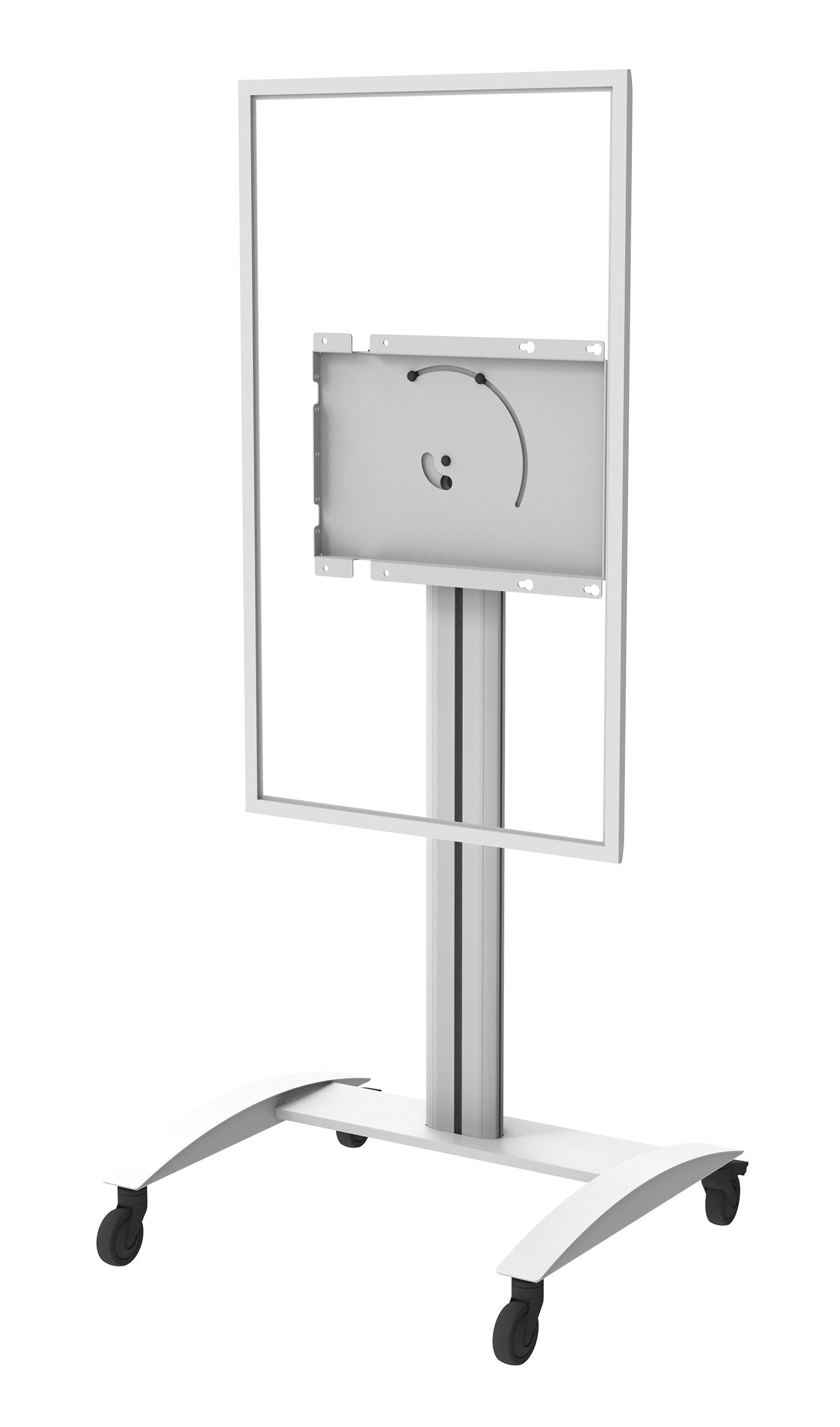Image of Peerless SR560-FLIP2 multimedia cart/stand White Multimedia trolley