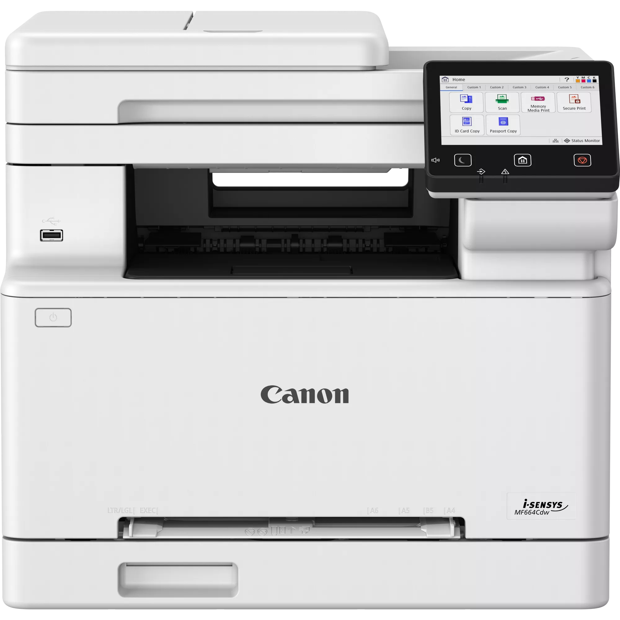 Canon I-Sensys Mf664cdw Laser A4 1200 X 1200 Dpi 25 Ppm Wi-Fi