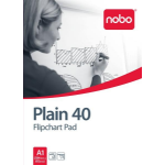 Nobo Flipchart Pad Plain 40 Sheets (A1)