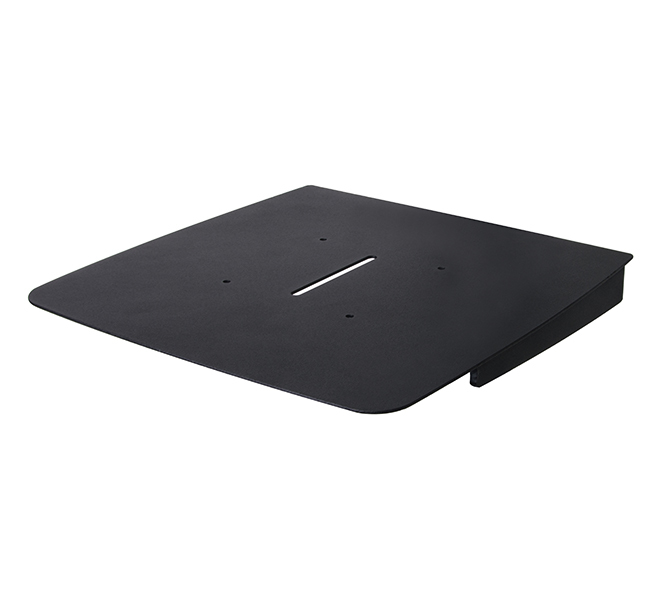 Image of B-Tech Small AV Accessory Shelf (Steel) for Collar Mounting - 300...