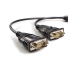 StarTech.com Cable Adaptador de 0,3m USB a 2 puertos Serie Serial RS232 DB9