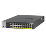 NETGEAR M4300-16X Managed L3 10G Ethernet (100/1000/10000) Power over Ethernet (PoE) 1U Black