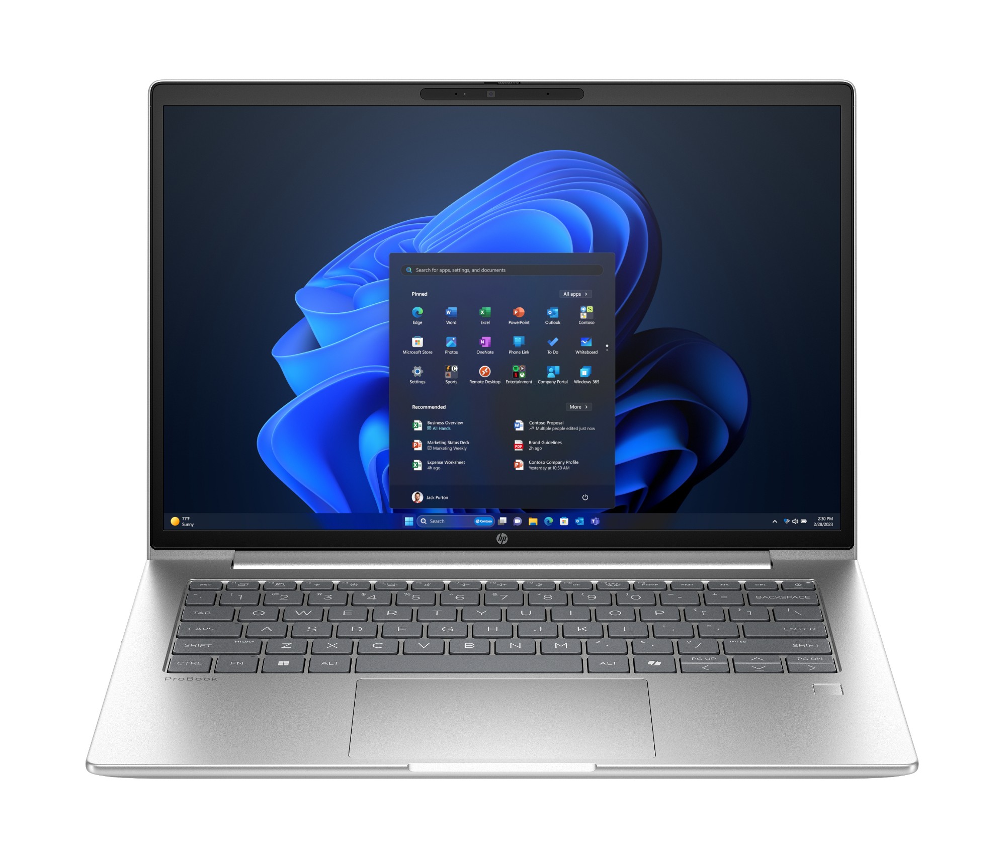 HP ProBook 4 G1a 14 inch Notebook AI PC Wolf Pro Security Edition Laptop