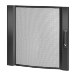 APC Netshelter SX 12U 600mm breed geperforeerde gebogen deur zwart