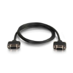 C2G 6ft DB9/DB9 serial cable Black 72" (1.83 m)