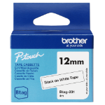 Brother BTAG-231 DirectLabel-etikettes black on white 12mm x 4m for Brother Btag 12mm