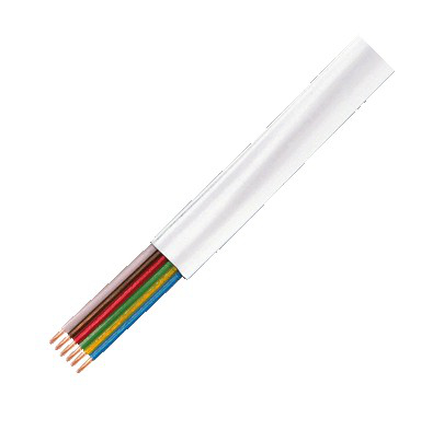 Image of LogiLink CM06W telephone cable 100 m White