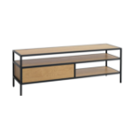 Jysk TV table TRAPPEDAL oak/black