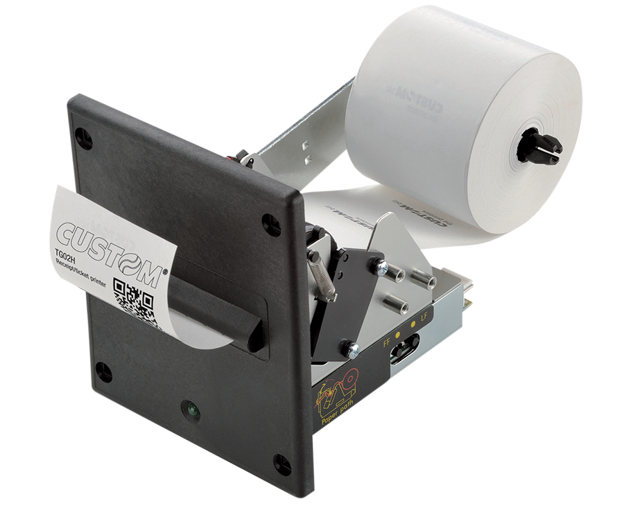 Image of CUSTOM TG02H 203 x 203 DPI Wired Thermal POS printer