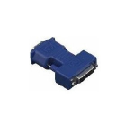 Rose ACC-DVIFVM cable gender changer DVI-I HD15 Blue