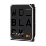 Western Digital WD Black WD6004FZBX - Hard drive - 6 TB - gaming - internal - 3.5" - SATA 6Gb/s - 7200 rpm - buffer: 256 MB