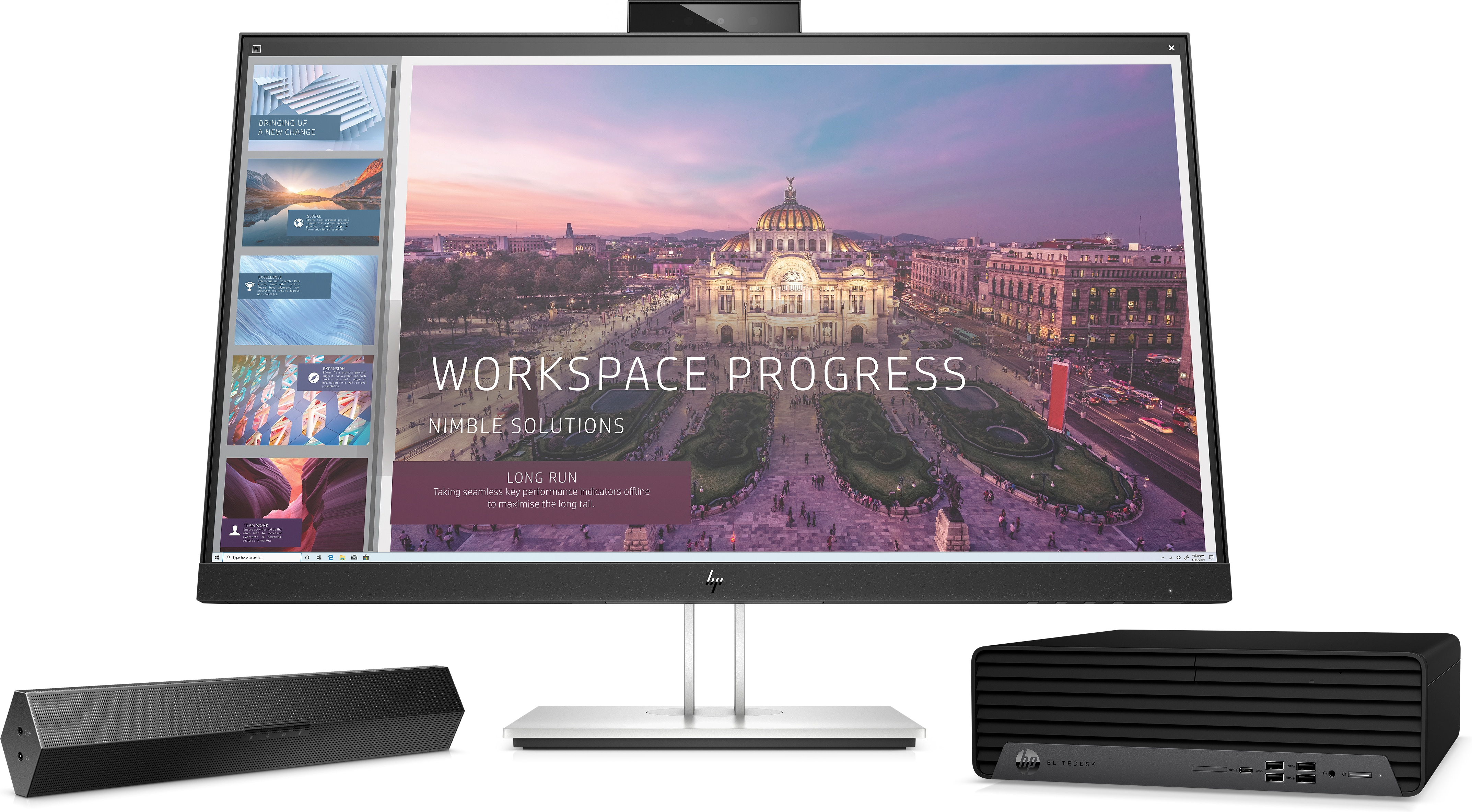 Image of HP E-Series E24d G4 computer monitor 60.5 cm (23.8") 1920 x 1080...