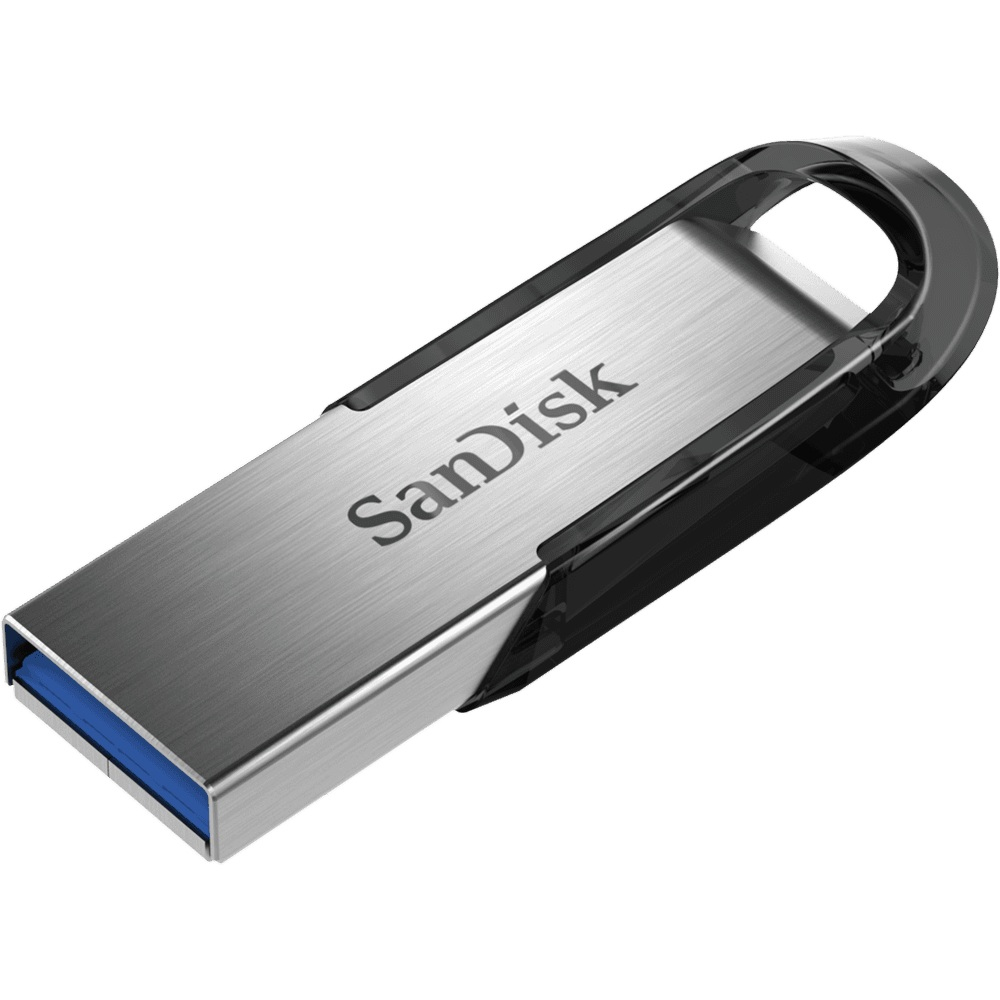 SanDisk ULTRA FLAIR USB flash drive 64 GB USB Type-A 3.0 Black, Silver