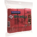 WypAll MICROFIBRE CLOTH RED PK6 8397