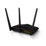 Tenda AC18 wireless router Dual-band (2.4 GHz / 5 GHz) Gigabit Ethernet Black