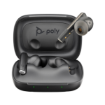 Poly Voyager Free 60 UC Carbon Black Earbuds +BT700 USB-A Adapter +Basic Charge Case