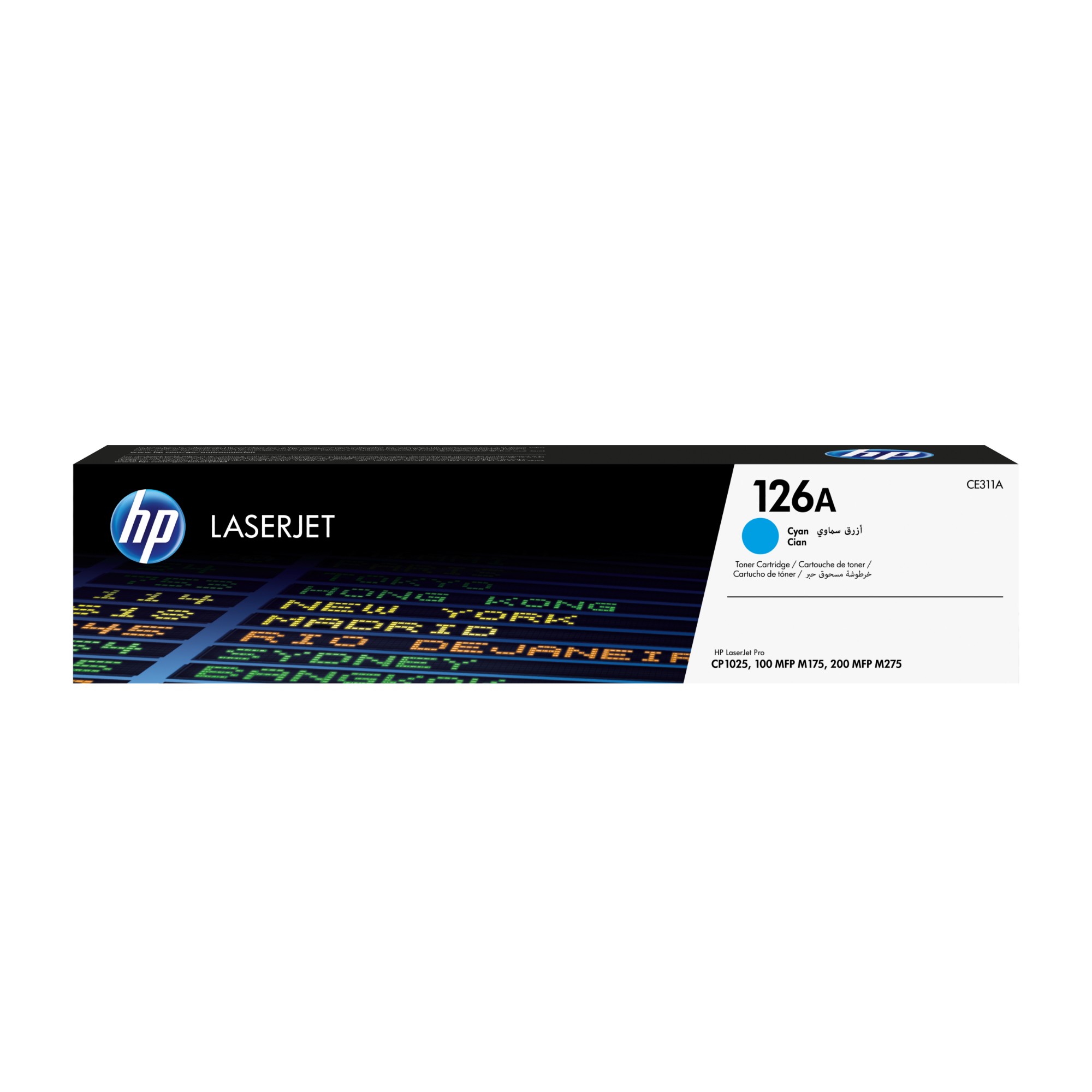 HP CE311A/126A Toner cyan. 1K pages ISO/IEC 19798 for HP LJ Pro CP 102