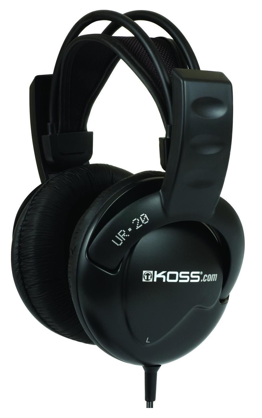 Koss UR20 Headphones Wired Head-band Music Black