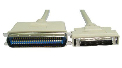 Cables Direct SS-100 SCSI cable Beige External 1 m 50-p Centronics C50