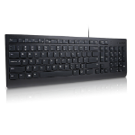 Lenovo Essential keyboard USB Belgian, UK English Black