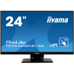 iiyama ProLite T2454MSC-B1AG touch screen monitor 60.5 cm (23.8") 1920 x 1080 pixels Multi-touch Multi-user Black
