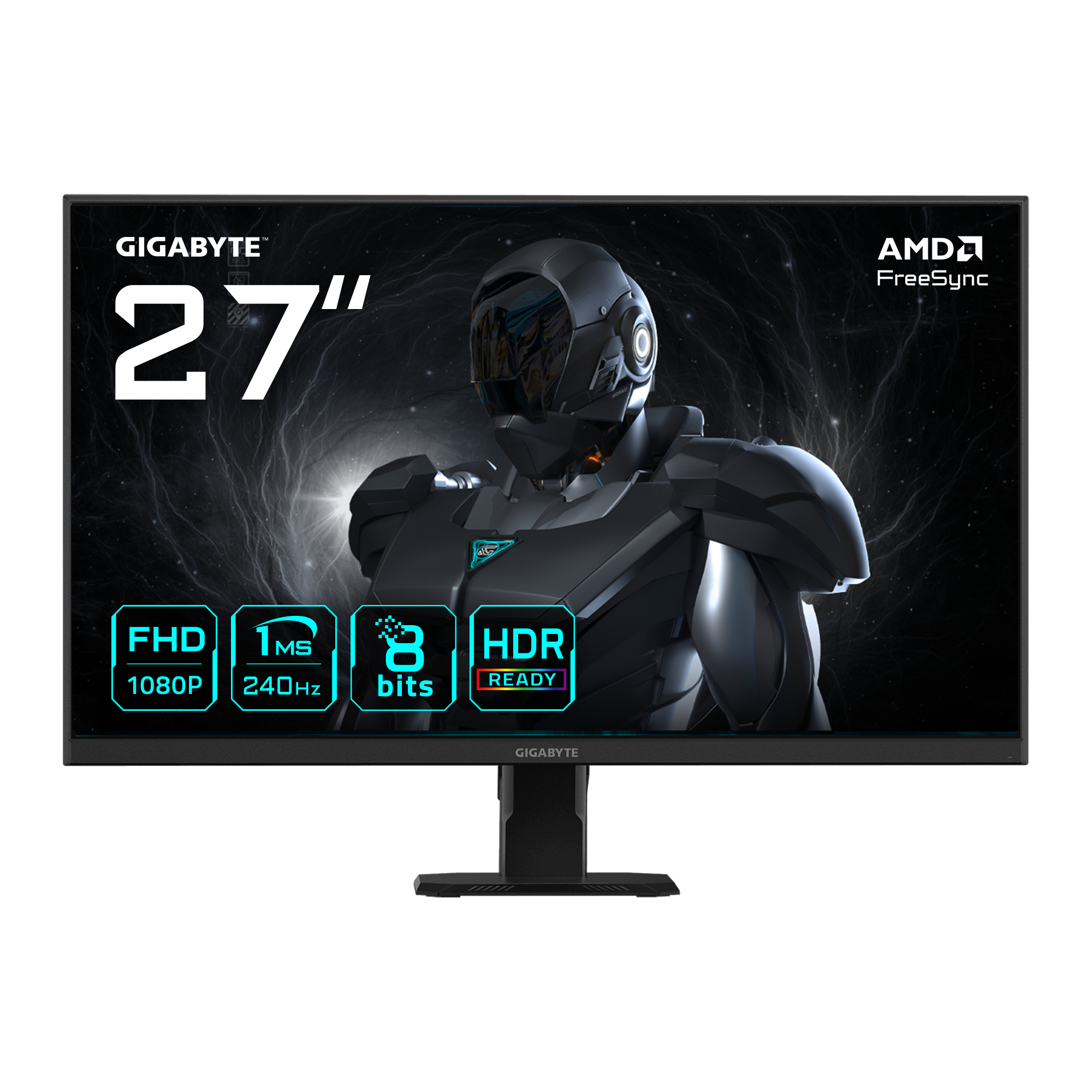 Gigabyte Gs27f2 27" Fhd Gaming Monitor - 1920 X 1080. 240Hz. 1Ms.