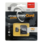 IMRO microSDXC Memory Card 128 GB Class 10 UHS-I + SD Adapter