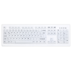 Contour Design Active Key AK-C8100 keyboard Office RF Wireless German White