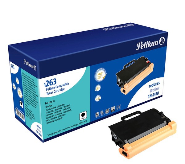 Image of Pelikan Laser Toner For Brother TN-3430 Black