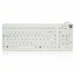 Baaske Medical ReallyCool LP DE/GR USB toetsenbord Kantoor QWERTZ Duits Wit