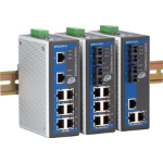 Moxa EtherDeviceâ„¢ Switch EDS-408A, (-40 to 75ËšC) Managed